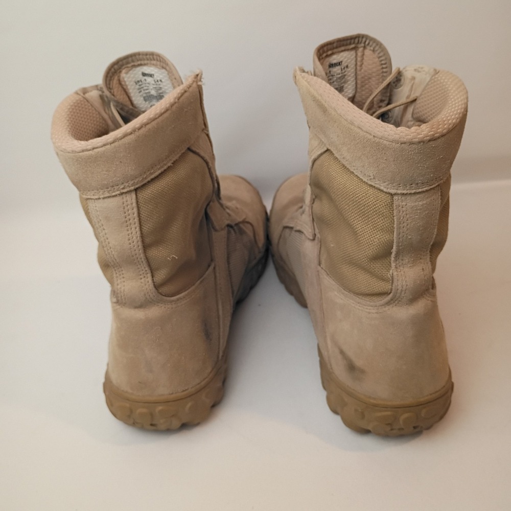 Rocky S2V Special Ops Coyote Brown Military Combat Boots Men's Size US 14 M USA - Picture 9 of 10